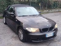 Usata BMW 118 Cabriolet 143 CV (105 kW) 2009 Nero Cabrio