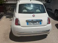 Usata Fiat 500 69 CV (50 kW) 2009 Bianco Cabrio