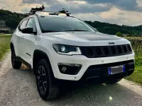 Usata Jeep Compass Trailhawk 170 CV (125 kW) 2018 Bianco SUV