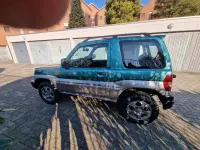 Usata Mitsubishi Pajero 120 CV (88 kW) 2000 Verde SUV