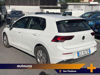 Usata VW Golf VIII Life 110 CV (80 kW) 2023 Bianco Berlina