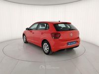 Usata VW Polo Trendline 65 CV (47 kW) 2018 Rosso opaco Utilitaria