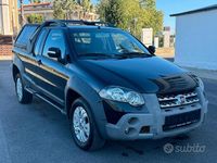 Usata Fiat Strada 95 CV (69 kW) 2014 Nero Pick-up