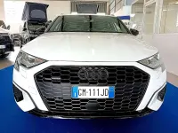 Usata Audi A3 S-Line 200 CV (147 kW) 2022 Bianco ghiacciato met Berlina
