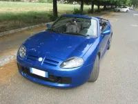 Usata MG TF 116 CV (85 kW) 2002 Blu Cabrio