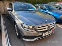 Usata Mercedes E200 184 CV (135 kW) 2016 Grigio Berlina