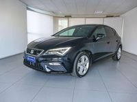 Usata Seat Leon FR 116 CV (85 kW) 2018 Nero midnight Berlina