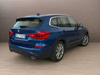 Usata BMW X3 Advantage 190 CV (139 kW) 2021 Blu/azzurro SUV