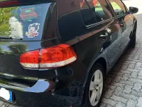 Usata VW Golf VI 102 CV (75 kW) 2009 Nero Berlina