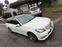 Usata Mercedes C220 Avantgarde 169 CV (124 kW) 2011 Bianco Station wagon