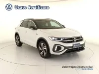 Usata VW T-Roc R-line 150 CV (110 kW) 2022 Bianco SUV