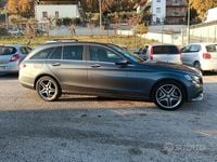 Usata Mercedes C200 Business 136 CV (100 kW) 2017 Grigio Station wagon