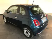 Usata Fiat 500 Lounge 69 CV (50 kW) 2018 Blu Berlina