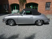 Usata Porsche 356 C 89 CV (65 kW) 1963 Argento Cabrio