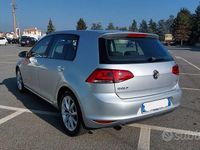 Usata VW Golf VII Highline 105 CV (77 kW) 2014 Grigio Utilitaria