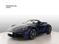 Usata Porsche 911 Carrera 4 Cabriolet 2023 Blu genziana metallizzato/capote nera Cabrio