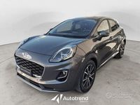 Usata Ford Puma Titanium 125 CV (91 kW) 2020 Grigio scuro Berlina