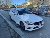Usata Mercedes C220 194 CV (142 kW) 2019 Bianco Station wagon