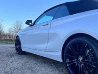 Usata BMW 218 Luxury Line 150 CV (110 kW) 2017 Bianco Cabrio