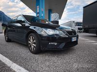 Usata Seat Leon 110 CV (80 kW) 2018 Nero Station wagon