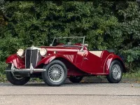 Usata MG TD 552 CV (405 kW) 1950 Rosso Cabrio