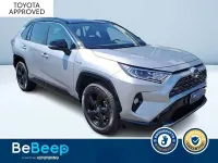 Usata Toyota RAV4 Hybrid Style 218 CV (160 kW) 2020 Argento SUV