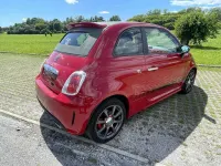 Usata Abarth 595C 140 CV (102 kW) 2011 Rosso Cabrio