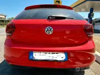 Usata VW Polo 95 CV (69 kW) 2018 Rosso Utilitaria