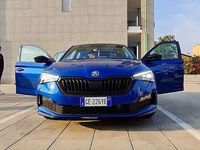 Usata Skoda Scala Monte Carlo 150 CV (110 kW) 2021 Blu/azzurro Utilitaria
