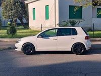 Usata VW Golf VI 110 CV (80 kW) 2009 Bianco Utilitaria