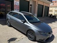 Usata Seat Leon ST Style 110 CV (80 kW) 2016 Grigio Station wagon