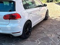 Usata VW Golf VI GTD 170 CV (125 kW) 2012 Bianco Utilitaria
