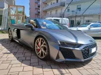 Usata Audi R8 Spyder Performance 620 CV (456 kW) 2021 Effetto opaco audi exclusive Cabrio