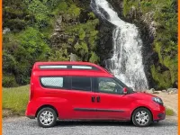 Usata Fiat Doblò 2014 Rosso Monovolume