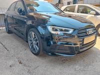 Usata Audi A3 150 CV (110 kW) 2020 Nero Berlina