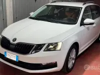 Usata Skoda Octavia 131 CV (96 kW) 2019 Bianco Station wagon