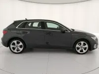 Usata Audi A3 Advanced 150 CV (110 kW) 2021 Grigio manhattan metallizzato Berlina