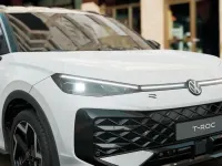 Nuova VW T-Roc R-line 150 CV (110 kW) 2026 Pure white nero SUV