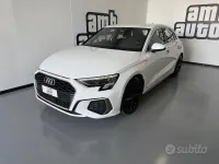 Usata Audi A3 150 CV (110 kW) 2024 Bianco Berlina