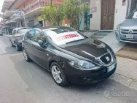 Usata Seat Leon 105 CV (77 kW) 2008 Nero Utilitaria