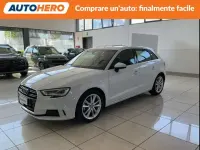 Usata Audi A3 Sport 116 CV (85 kW) 2017 Bianco Berlina