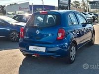 Usata Nissan Micra Acenta 80 CV (58 kW) 2015 Blu Utilitaria
