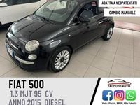 Usata Fiat 500 Pop 95 CV (69 kW) 2015 Nero Berlina