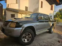 Usata Mitsubishi L200 116 CV (85 kW) 2002 Nero Pick-up