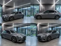 Usata Mercedes A180 Night 116 CV (85 kW) 2018 Grigio Berlina