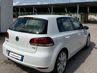 Usata VW Golf VI 2010 Bianco Utilitaria
