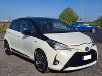 Usata Toyota Yaris Hybrid Edition 73 CV (53 kW) 2019 Bianco Berlina