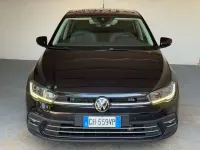 Usata VW Polo Style 110 CV (80 kW) 2022 Nero Utilitaria