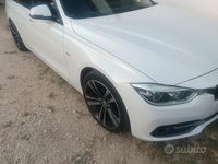 Usata BMW 318 Sport Line 116 CV (85 kW) 2015 Bianco Station wagon
