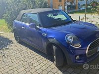 Usata Mini One Cabriolet 102 CV (75 kW) 2018 Blu Cabrio
